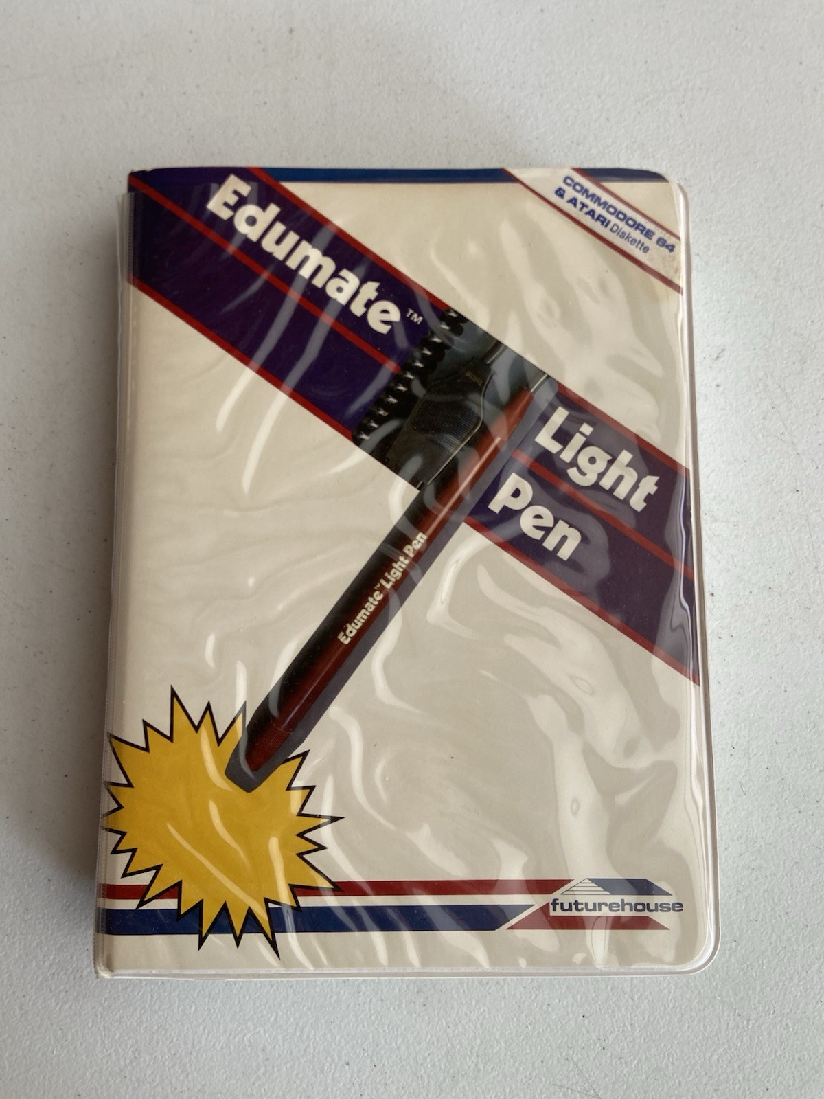 Peripheral Vision VINTAGE EDUMATE LIGHT PEN Atati 800/400 & COMMODORE 64 Unteste