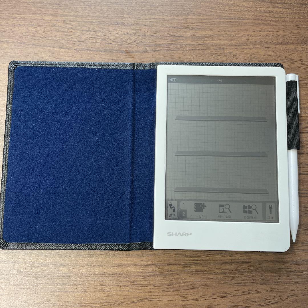 SHARP WG-N10 Electronic memo pad Electronic Notebook Tested Working
