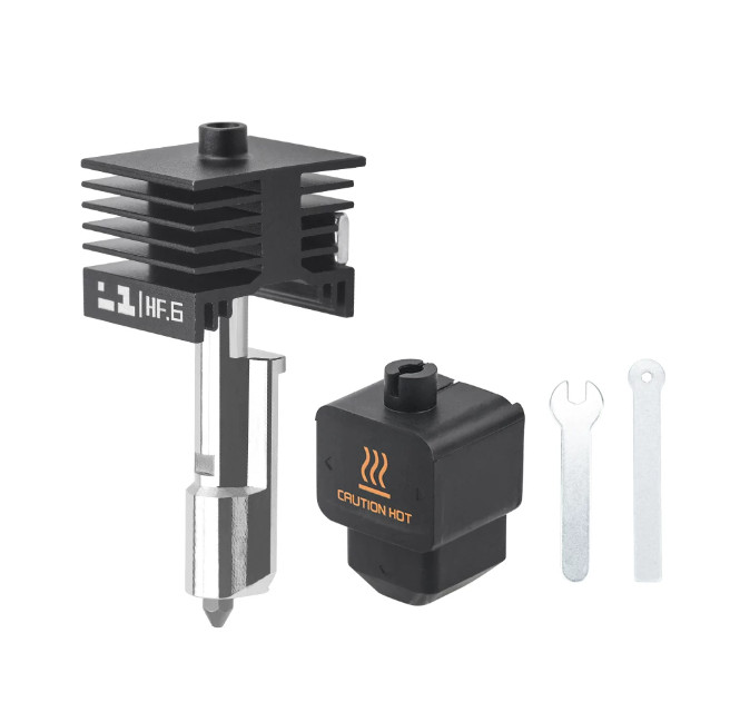 HUASU HF High-Flow Removable Hardened Steel Hotend For Bambu Lab H2D H2S P2S