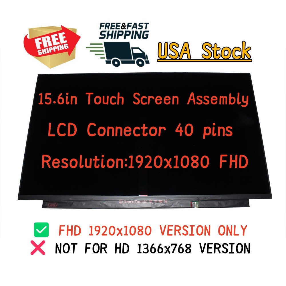 L25333-001 LCD Touch Screen For HP Pavilion 15-CS3078NR 15-CS3079NR 15-CS3095NR