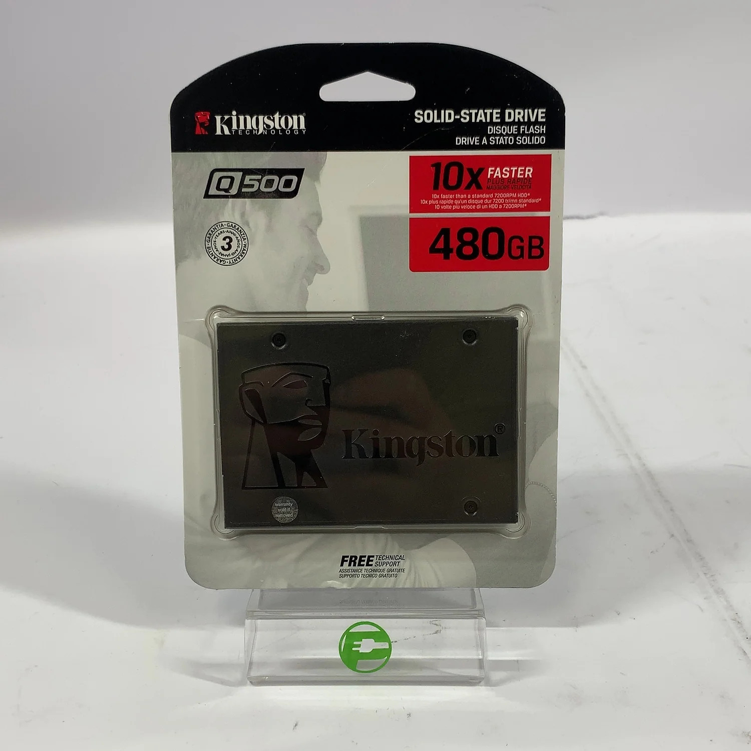 New Kingston 2.5 inches (7mm height) Q500 480GB SATA III 6Gbps SSD SQ500S37/480G