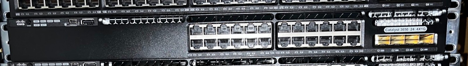 Cisco WS-C3650-24TS-S 24x 1Gbps Ports Fully Managed Ethernet Switch