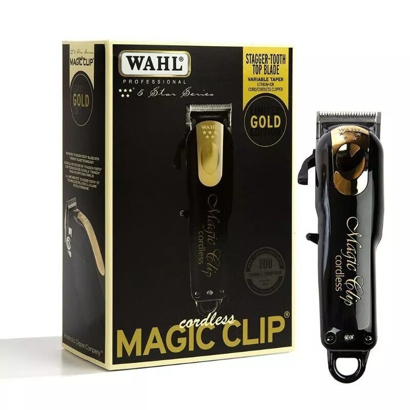 8148-100 Professional 5 Star Edition Gold Cordless Magic Clip US STOCK