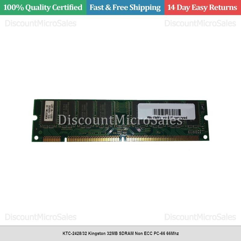 KTC-2428/32 Kingston 32MB SDRAM Non ECC PC-66 66Mhz