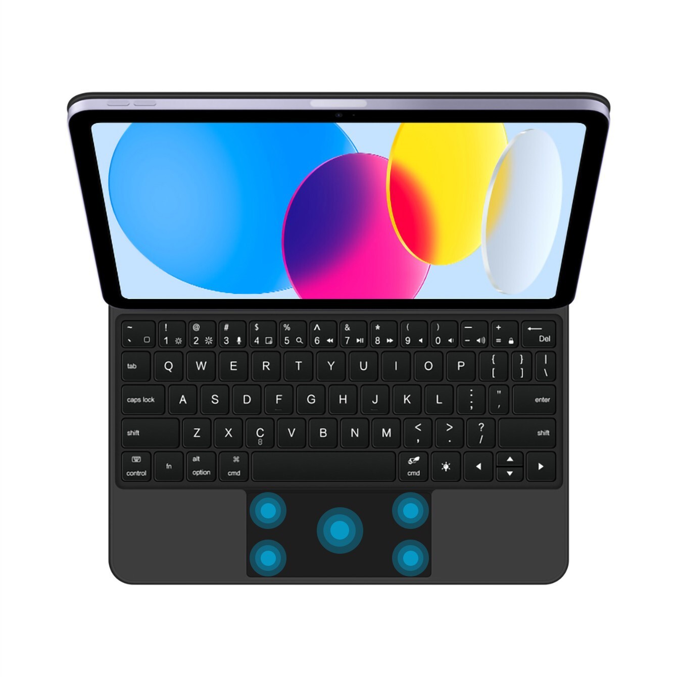 Magnetic Keyboard For iPad A16 11'' /iPad 10th 10.9'' Tablet Magnetic Stand Case