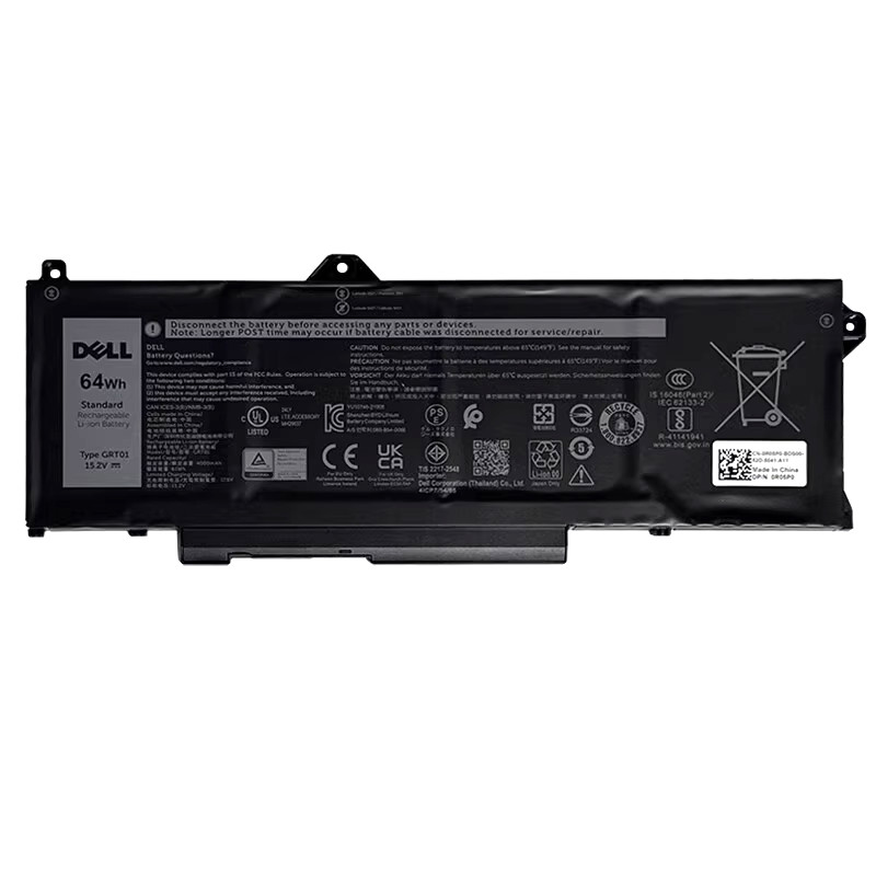 Genuine GRT01 64Wh Laotop Battery For Dell Latitude 5421 5431 5521 5531 00P3TJ