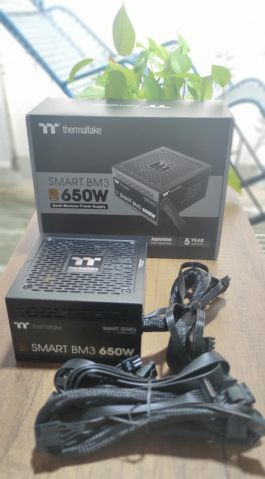 Smart BM3 650W ATX 3.1 PSU, Semi-Modular, 80+ Bronze, PCIE 5