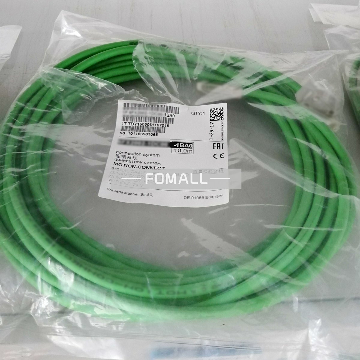 1Pcs New For SIEMENS encoder signal cable 10M 6FX5002-2CA54-1BA0
