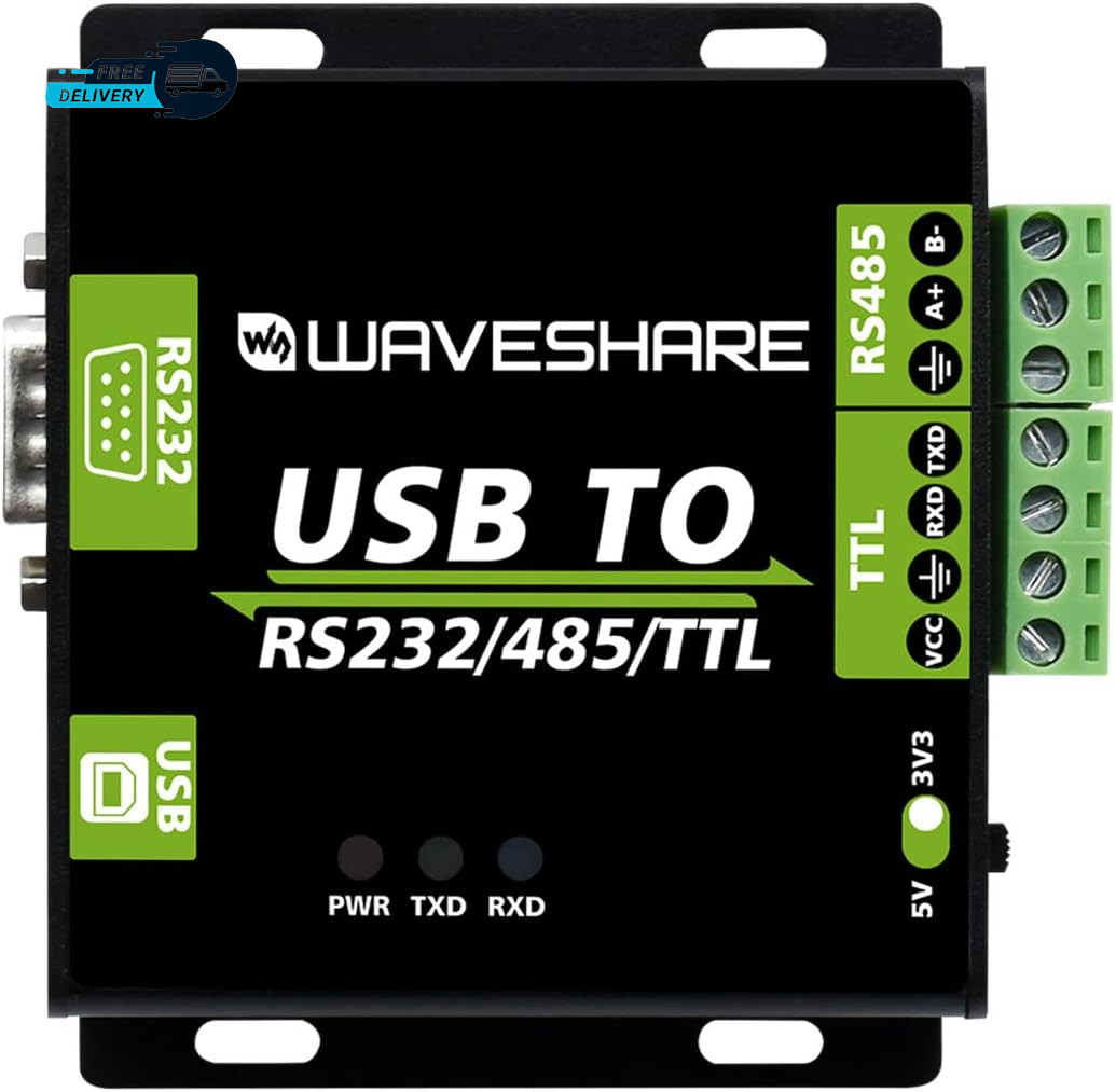 USB to RS232 / RS485 / TTL Industrial Isolated Converter with Original FT232RL