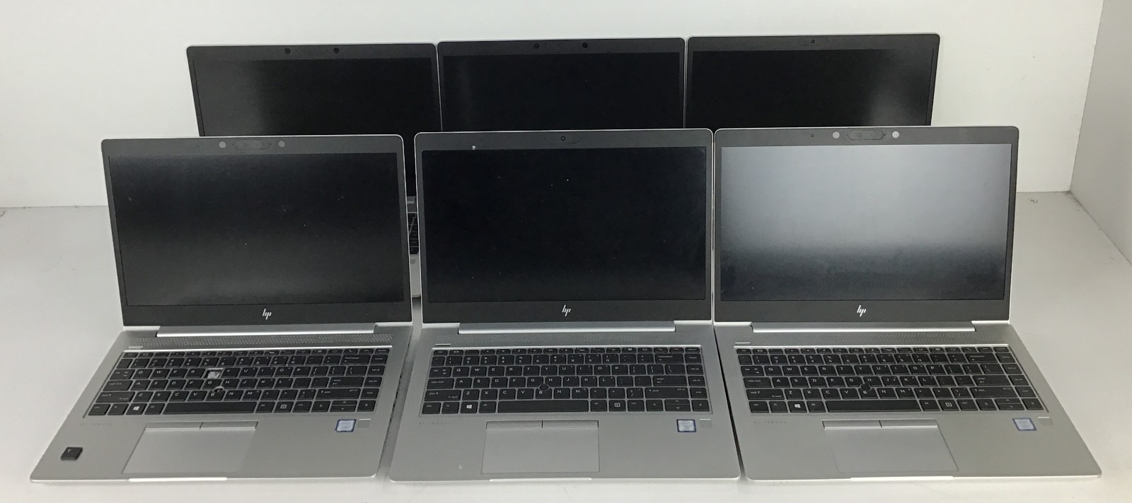 LOT OF 6 HP EliteBook 840 G6 14" i7-8th Gen Laptop 8 GB Ram No Drives "READ"