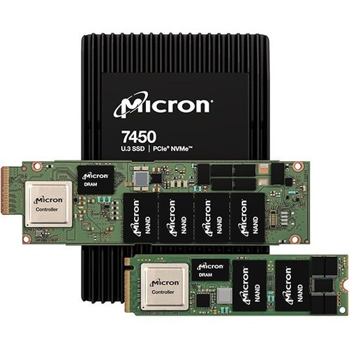 Micron 7450 PRO 1.92 TB Solid State Drive - M.2 22110 Internal - PCI Express NVM