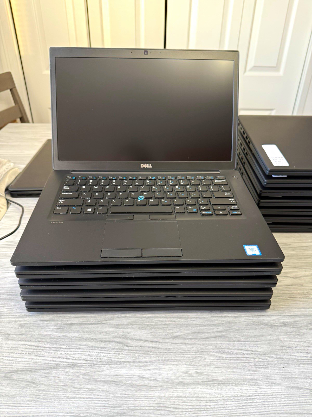 Lot of  5 Dell Latitude 7480 14" i5-7300U 8GB 256gb SSD Win11 Black Wi-Fi