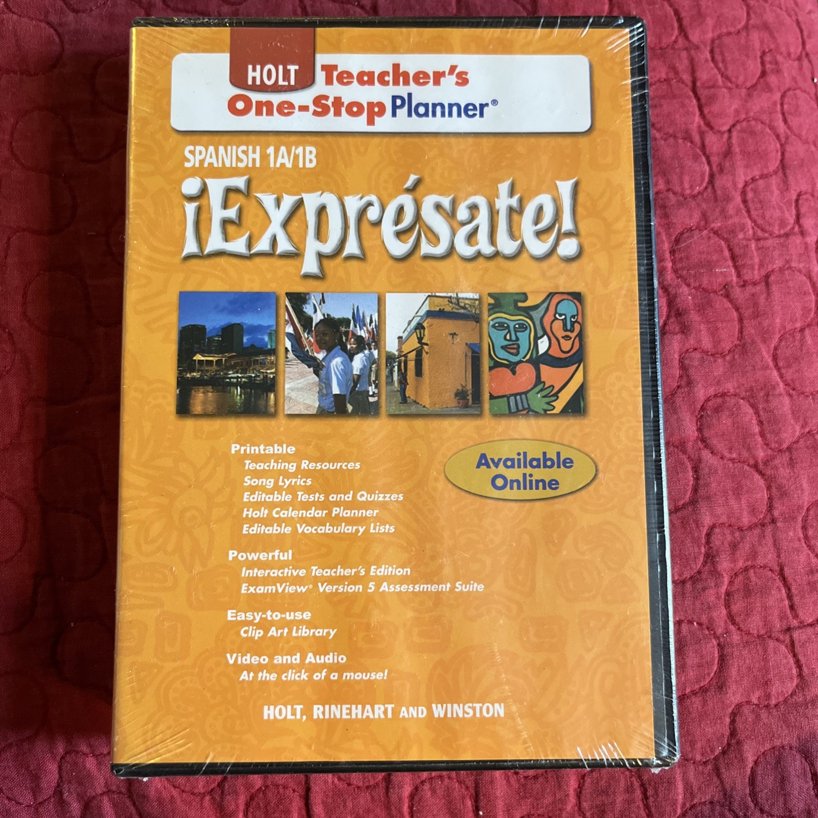 Spanish 1A/1B Spanish Holt Teachers One Stop Planner  I expressed