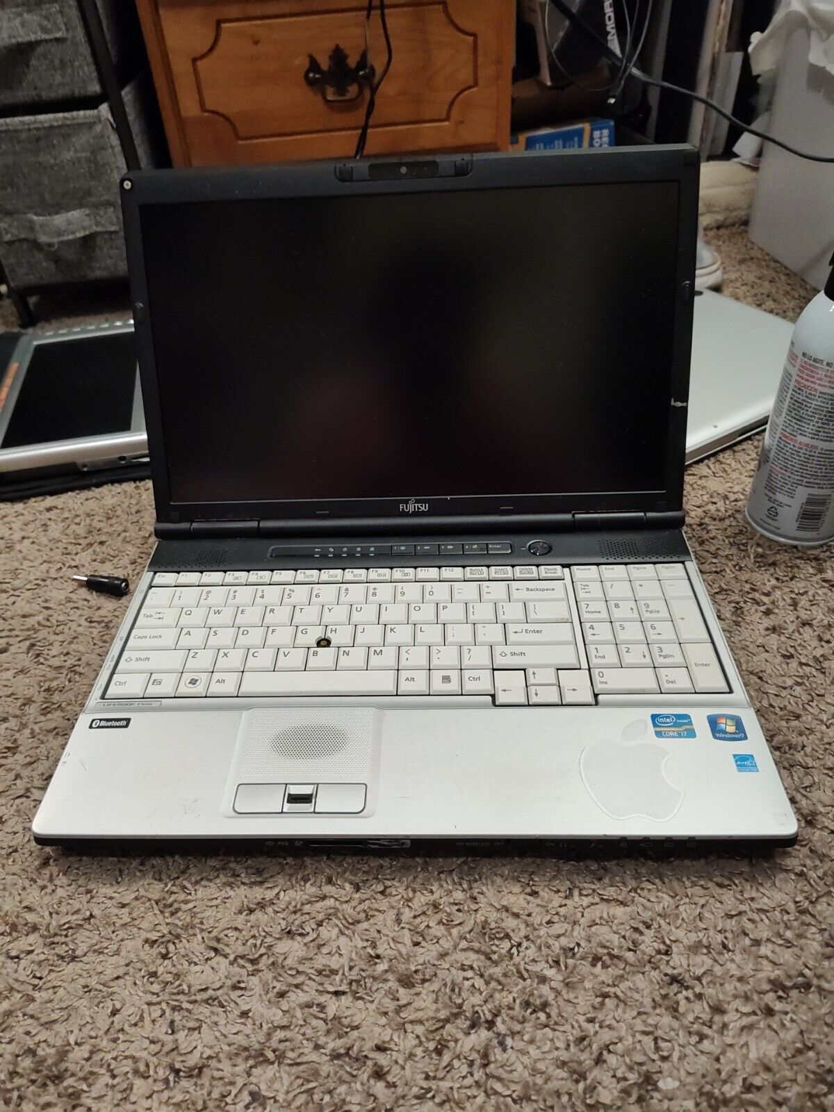 Fujitsu LifeBook E751 Laptop Intel Core i5-2520M 4GB Ram No HDD or Battery