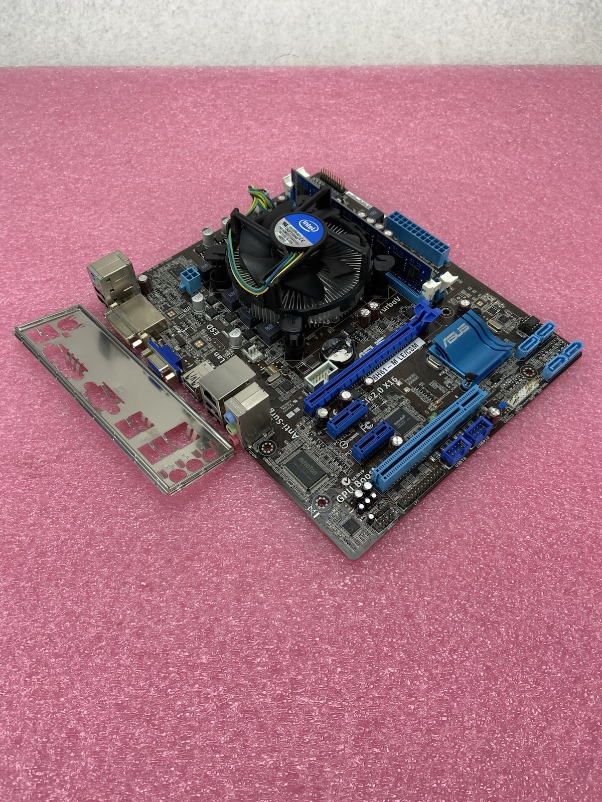ASUS P8H61-M LE/CSM Motherboard Intel Pentium G620 2.6GHz 4GB RAM w/IO