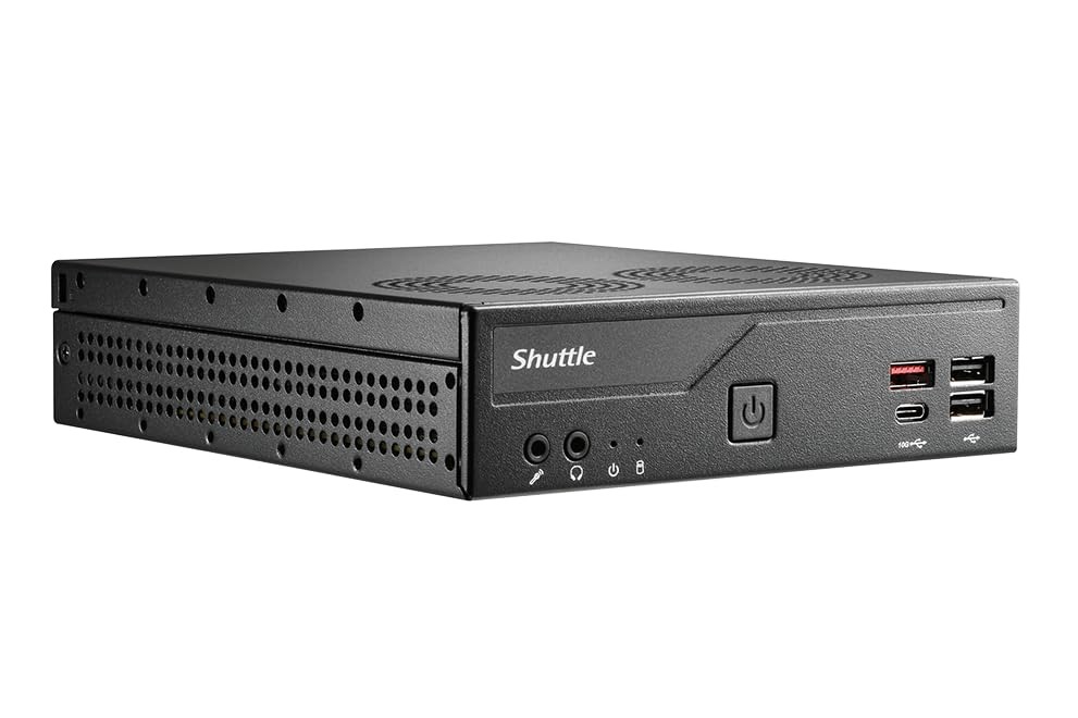 SHUTTLE SLIM DH810 BAREBONE PC H810 CHIPSET NO CPU/RAM/HDD/SSD/OS