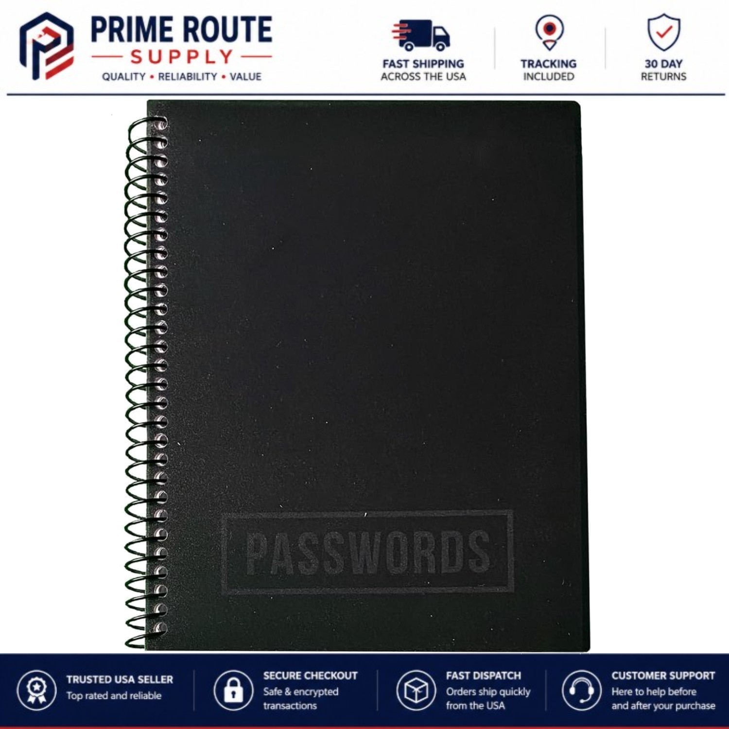 Elegant Mini Password Keeper with Alphabetical Tabs - Secure & Stylish Organizer