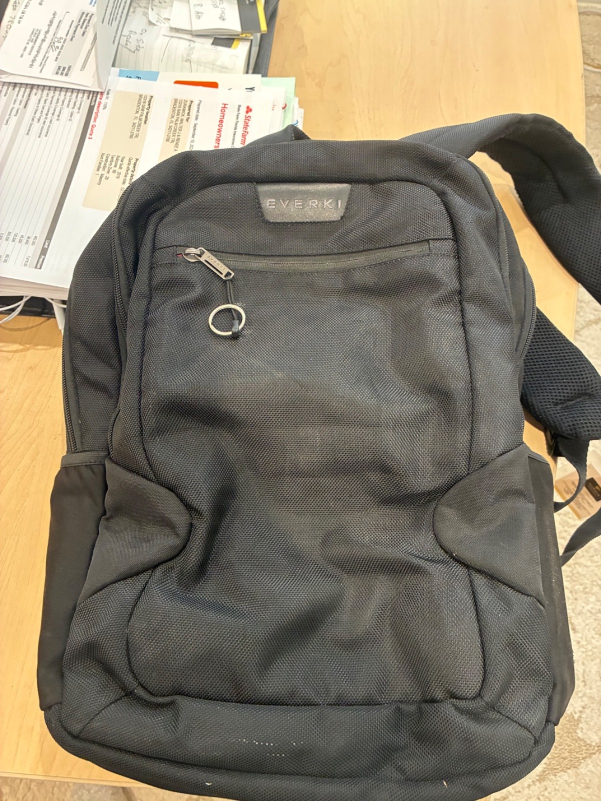 Backpack Slim Business Professional (Everki 15” Pro Laptop Backpack EKP118