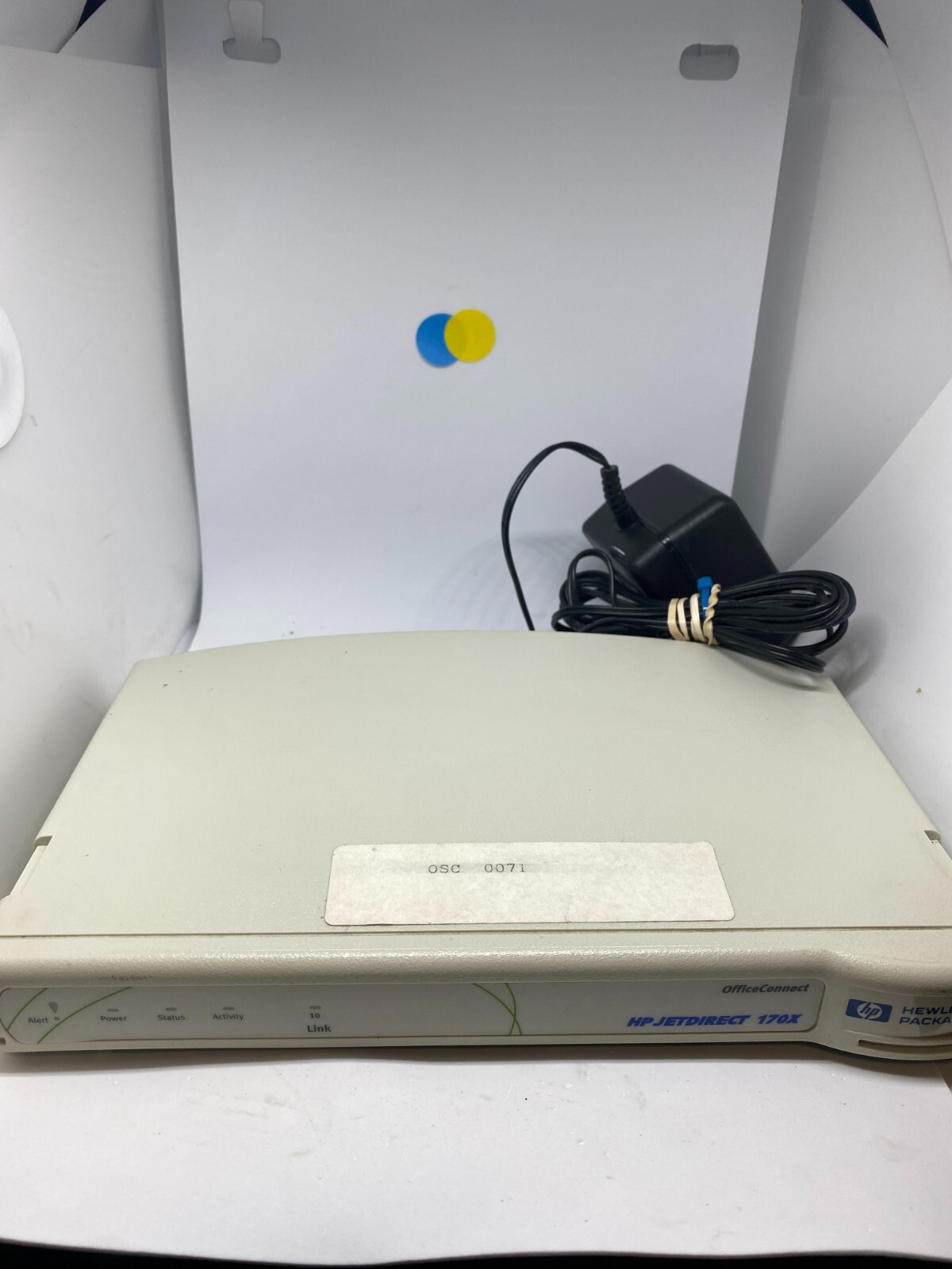 HP J4102B Jetdirect 170X Print Server with power supply