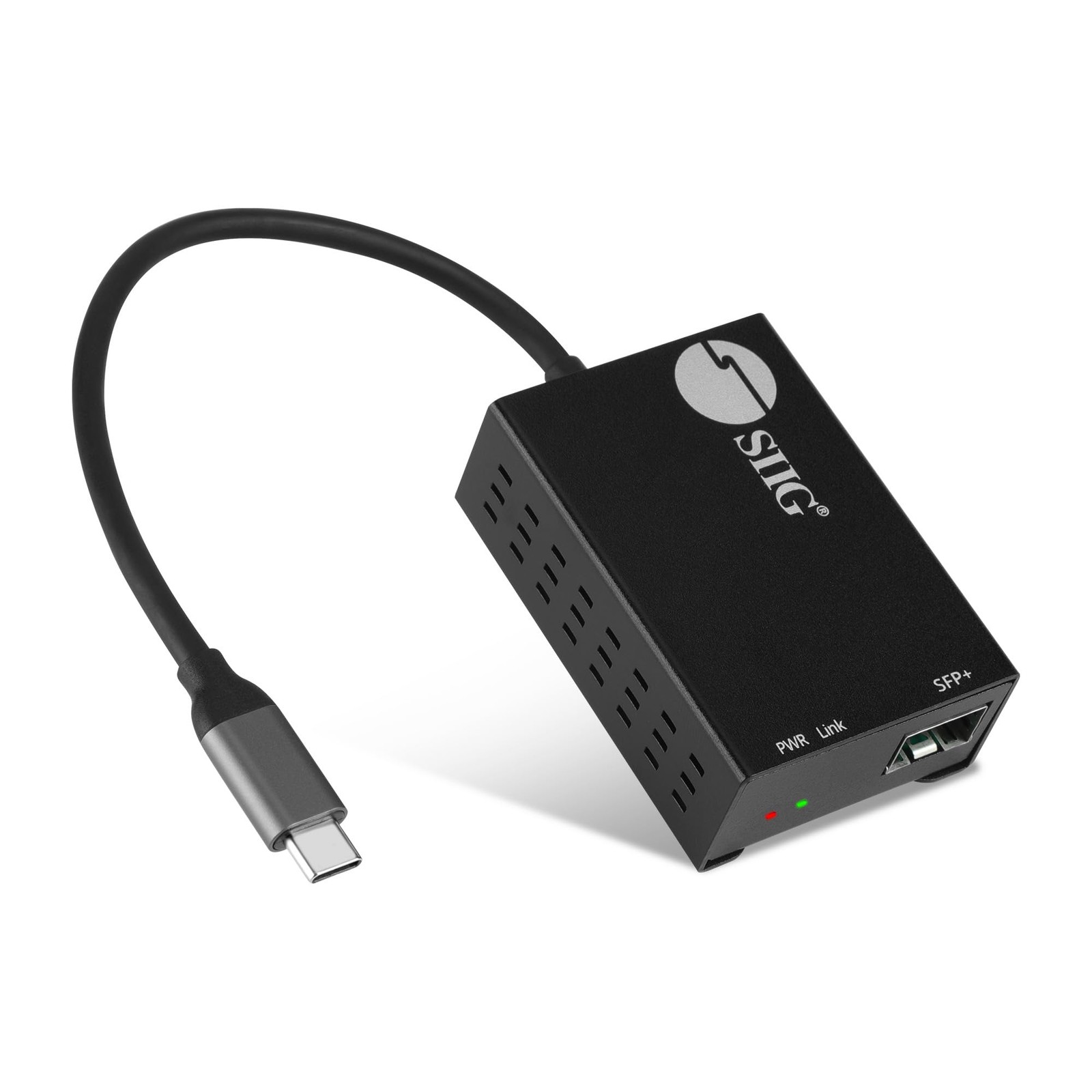 SIIG USB-C to SFP Gigabit Fiber Adapter, TAA, JU-NE0D11-S1 (june0d11s1)