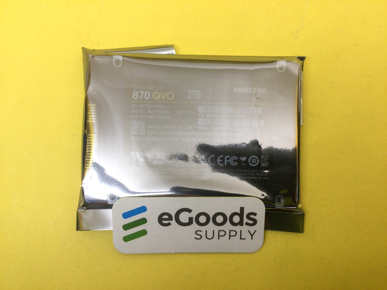 Samsung 870 QVO Series 2TB 2.5'' SATA V-NAND Internal SSD MZ-77Q2T0 new