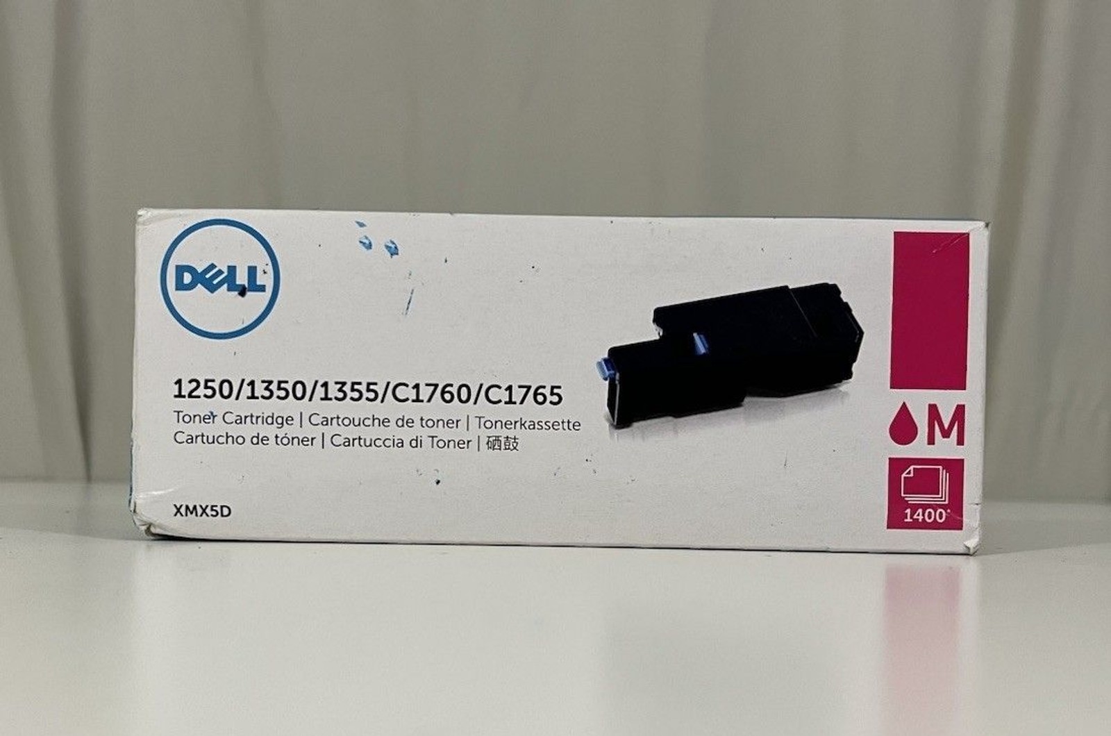 Original Toner Dell 1250c 1350cnw C1765nf C1760nw / Magenta 593-11142 High Cap.