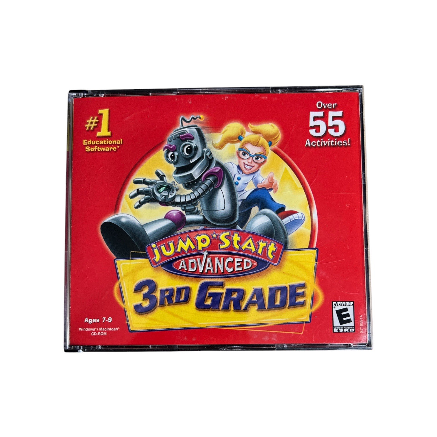 Jumpstart Advanced 3rd Grade PC MAC CD learn spelling math science myste G2U
