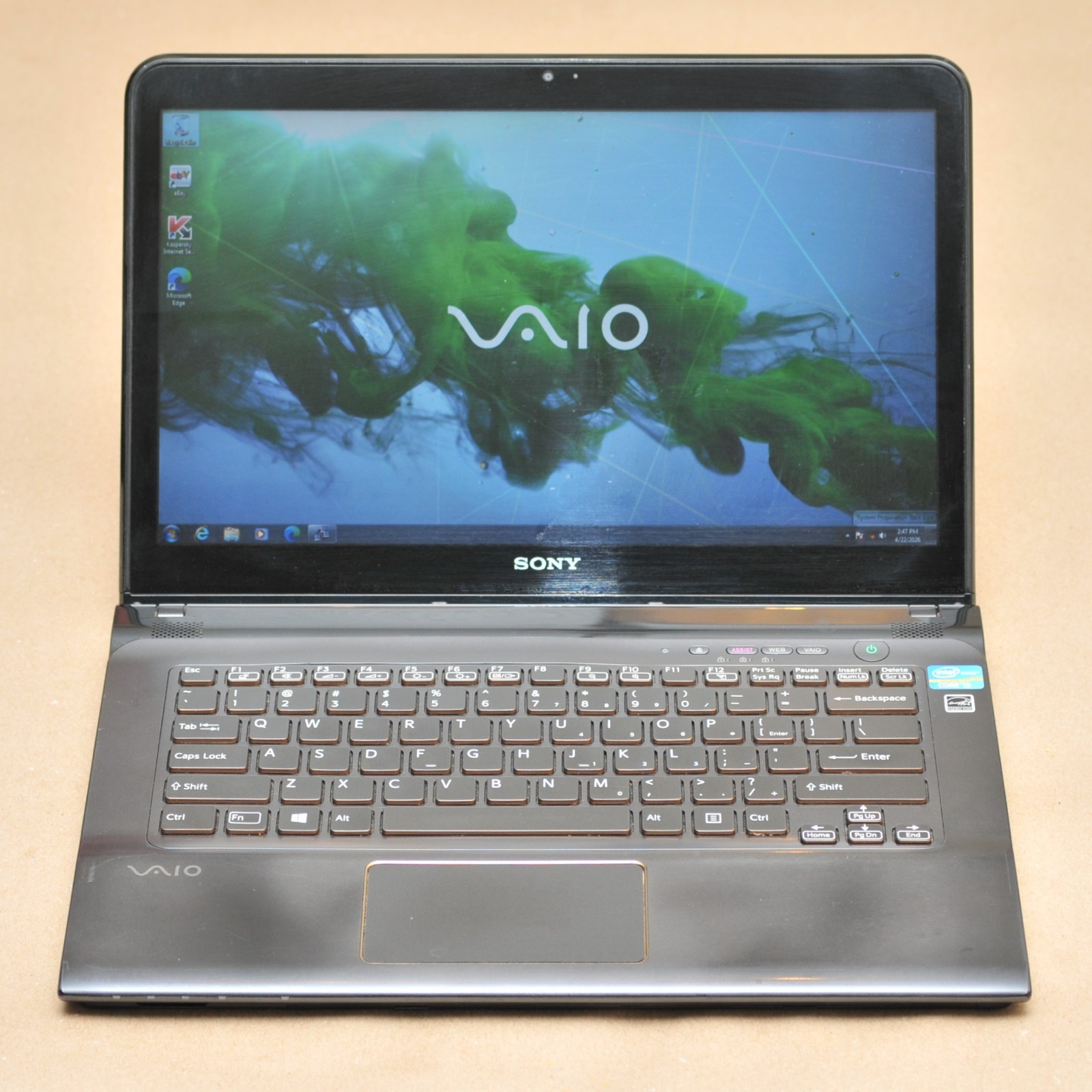 Sony VAIO SVE14A35CXH i5-3230M Intel HD 4000 1TB HDD 6GB RAM Windows 7