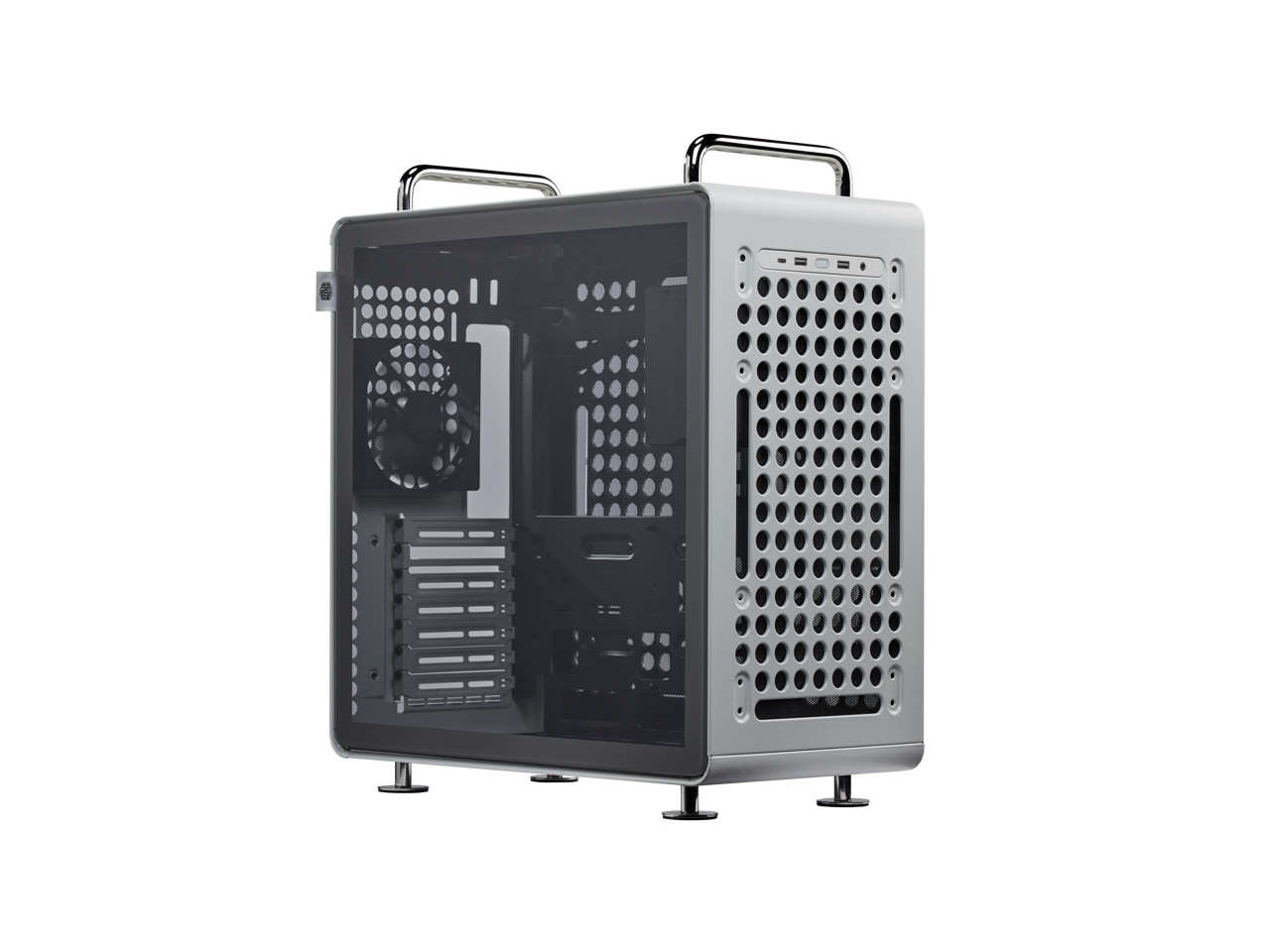 Cooler Master QUBE 540 High-Airflow ATX Mid-Tower Case, 415mm GPU Clearance Max,
