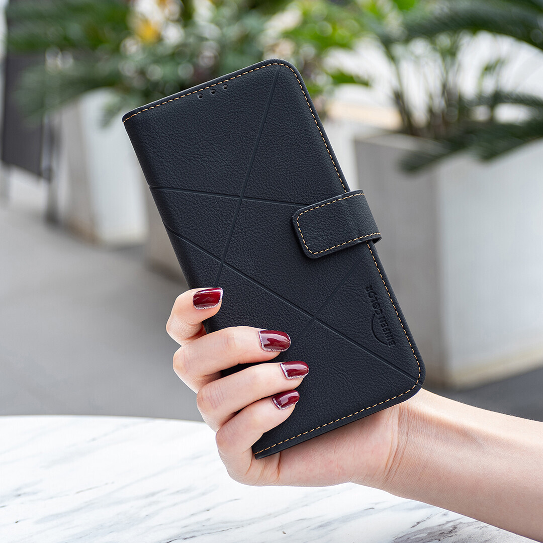 Luxury Magnetic Leather Wallet Cover Case for S24 S23 S22 A26 A36 A56 A34 A14
