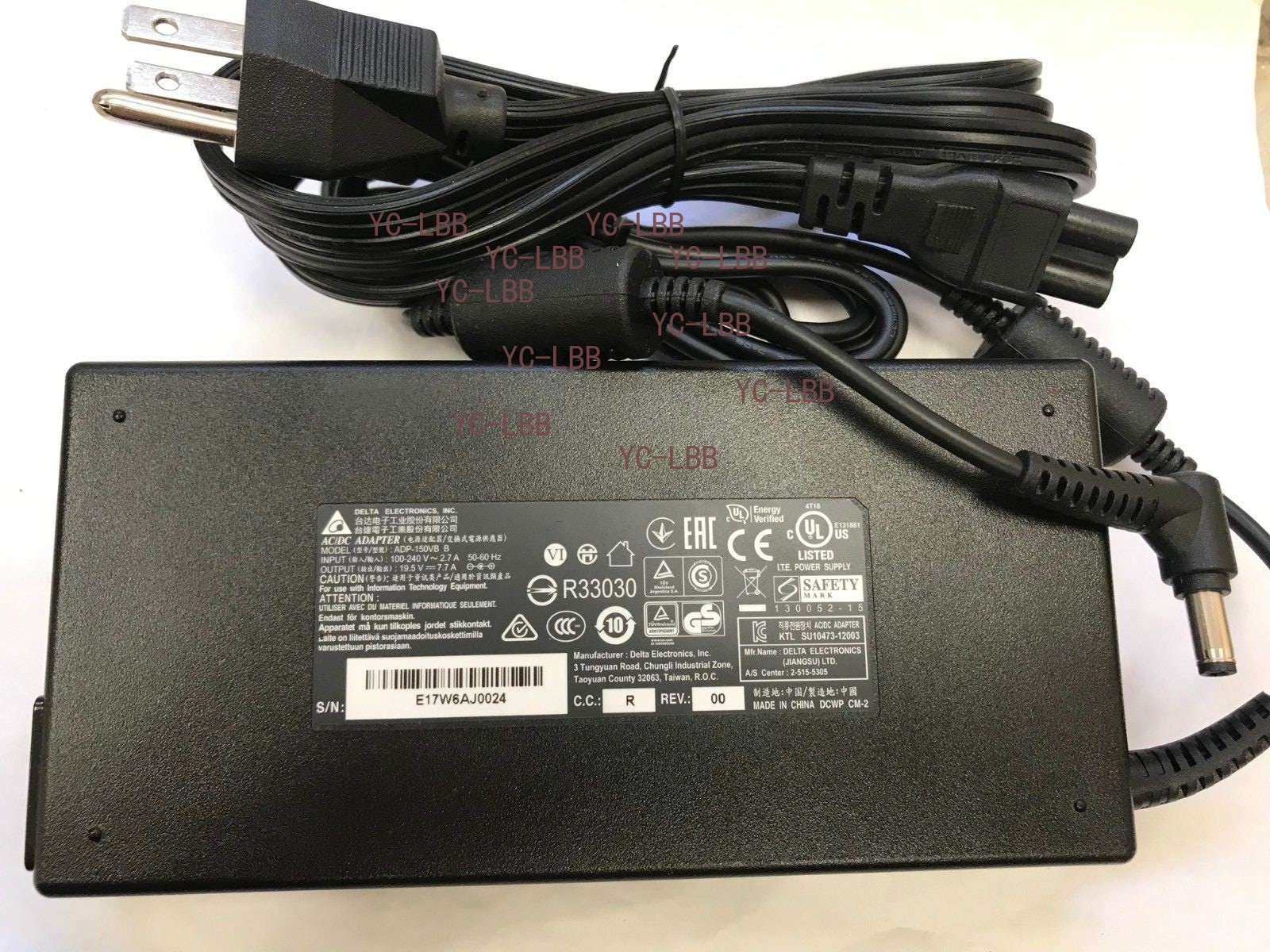 Genuine 150W Delta Laptop Charger for MSI GS60 2QE-010US 5.5*2.5mm AC Adapter