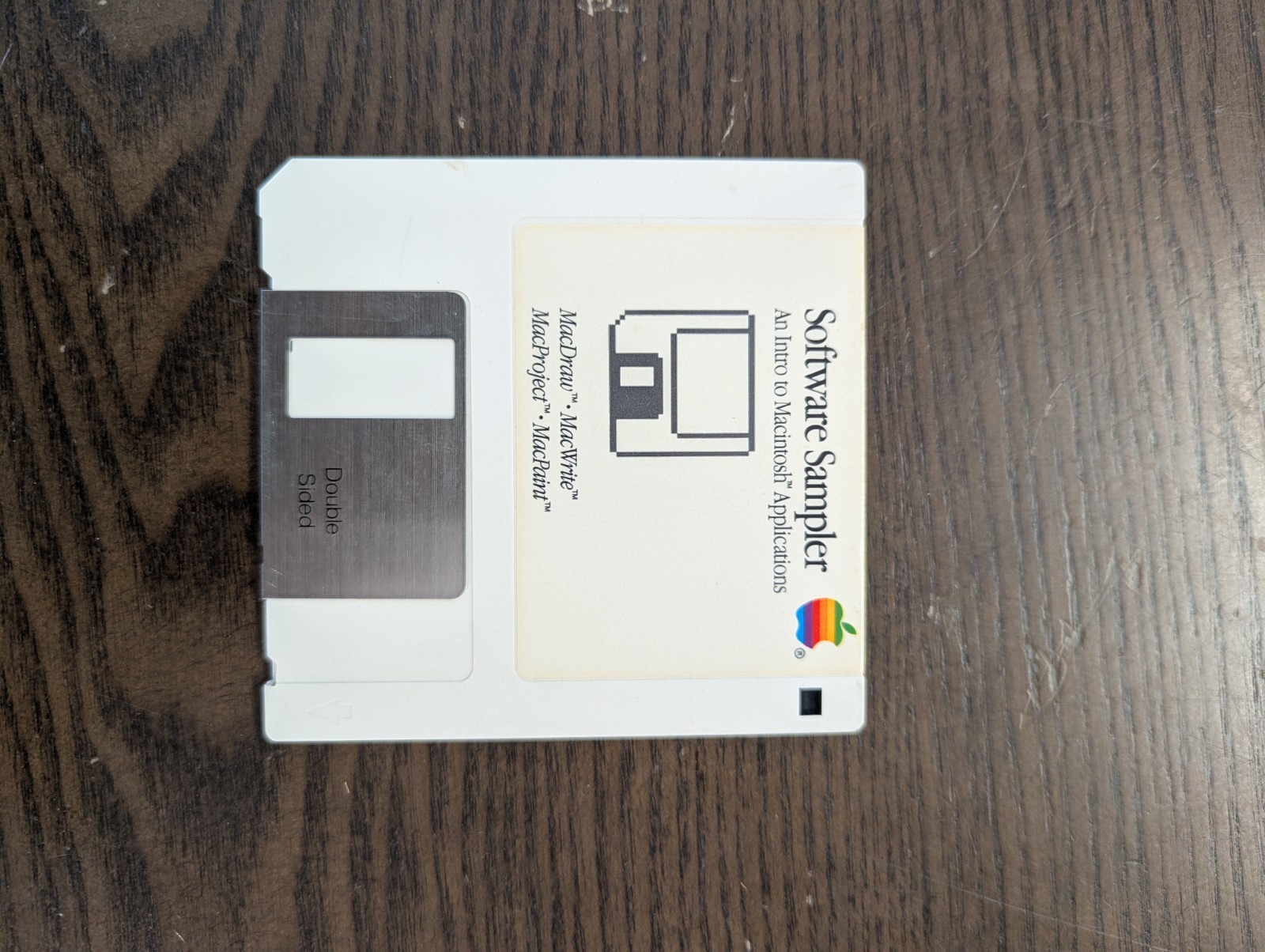 Original Macintosh Software Sampler 3.5" Floppy Disc