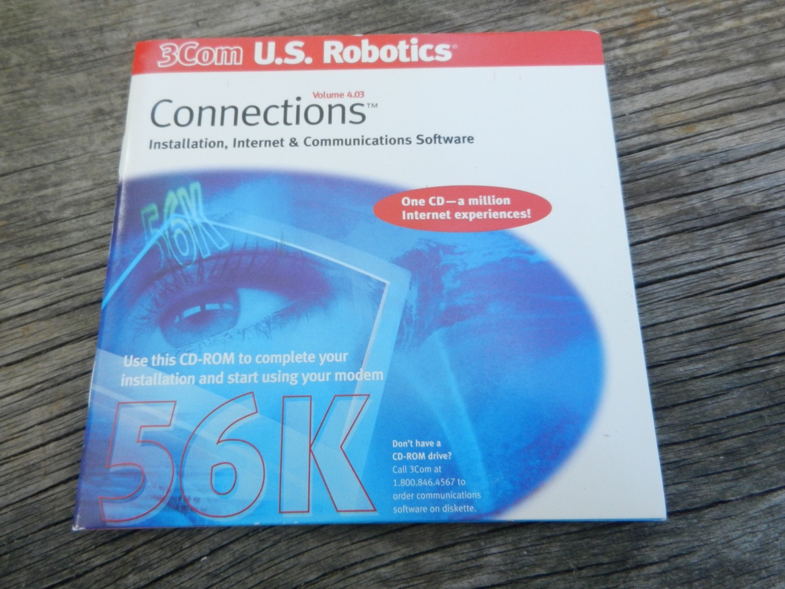 3Com US Robotics Connections PC Software CD-ROM Drivers install disc