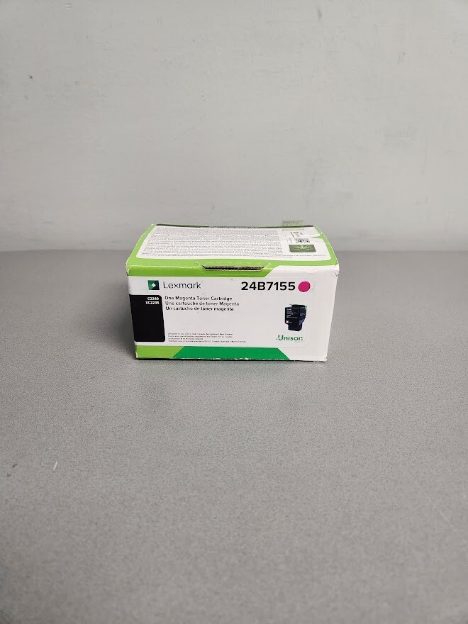 Lexmark 24B7155 C2240 XC2235 Toner Cartridge (Magenta) in Retail Packaging