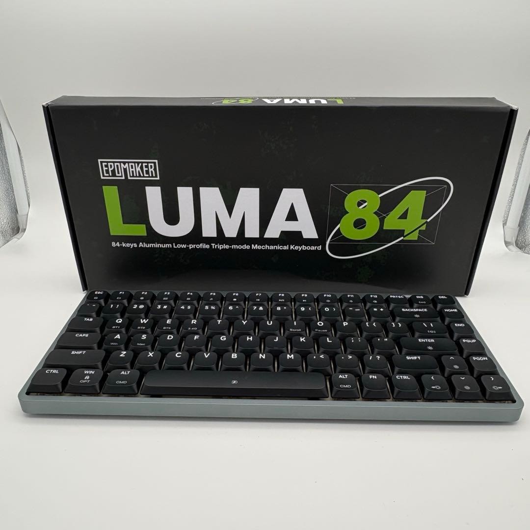 Epomaker Luma84 Low Profile Mechanical Keyboard Aluminum 84-Key