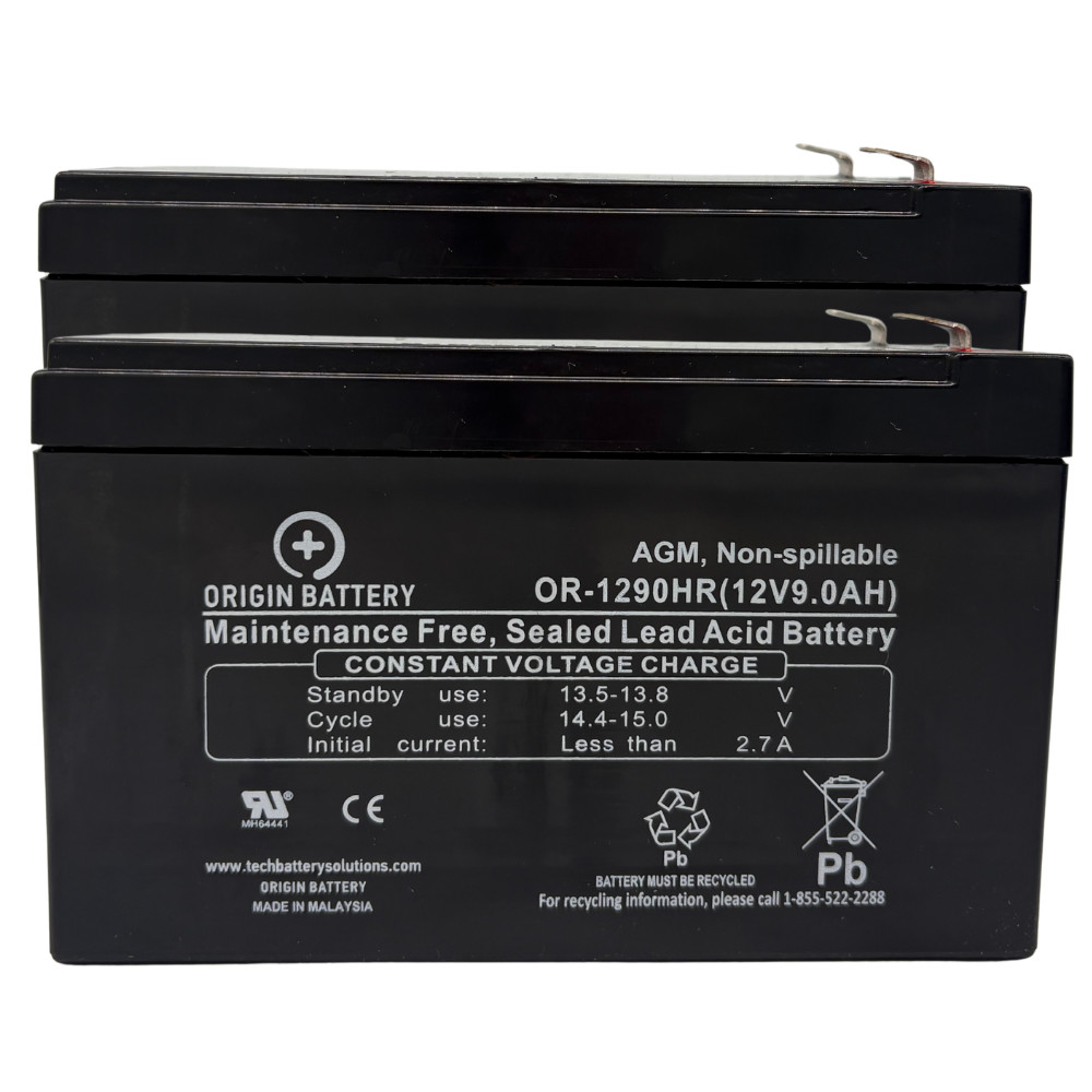 CyberPower RB1280X2A Battery Kit, Also Fits RB1280X2B, and PP1500SWT2 Model
