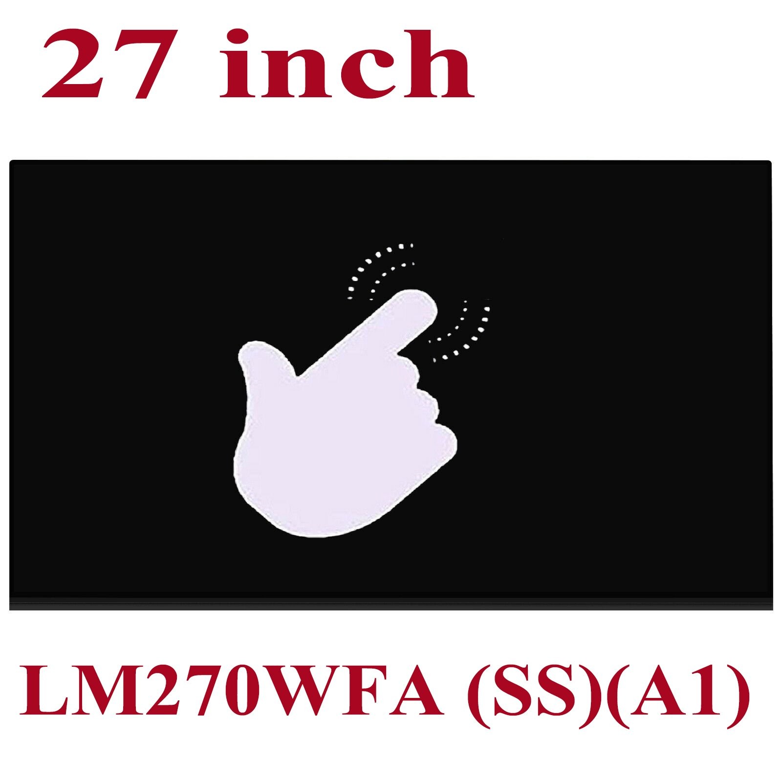 HP 27-D L91217-002 LCD Pnl Kit 27 W/CblFrame TouchScreen,Bib27 LM270WFA SSA1 FHD