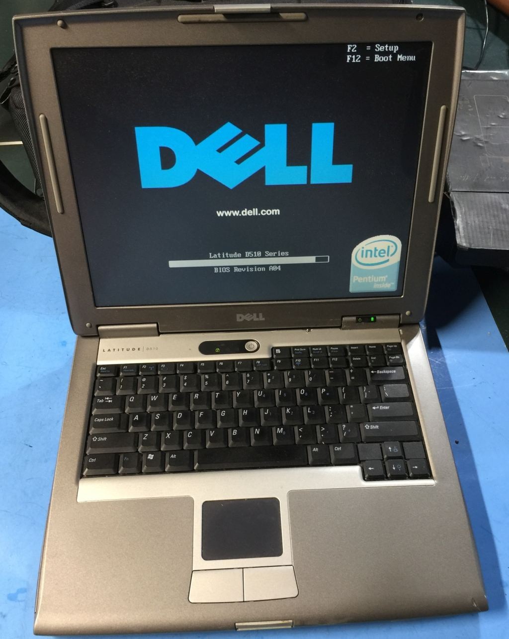 Dell D510 WinXP; 60GB HD;  2gig  CDR;  LPT & Serial  New Battery *One Owner* WOW