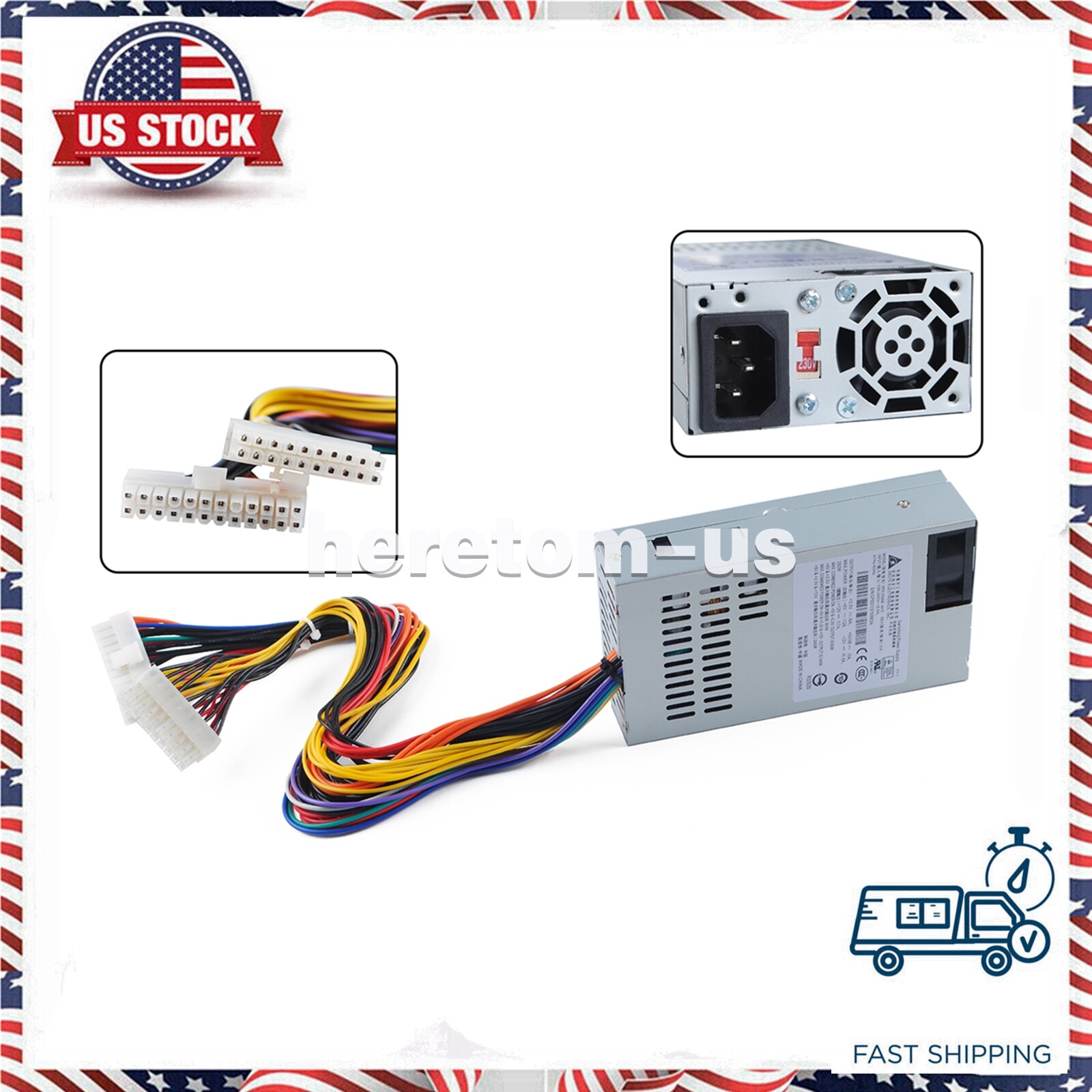 DPS-250AB-44D 250W 1U 24+20Pin Interface Flex-ATX Switching Power Supply New