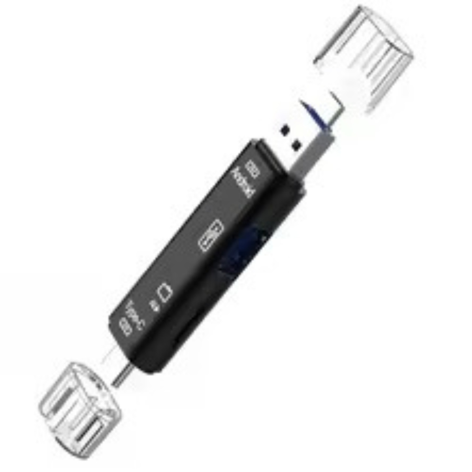 5 In 1 Multifunction USB 2.0 Type C/Usb/Micro Usb /TF/SD Memory Card Reader OTG 