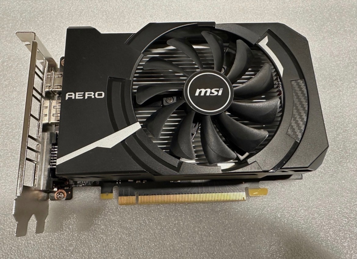 MSI GeForce GTX 1650 D6 AERO 4GB GDDR6 Graphics Card [READ DESCRIPTION]