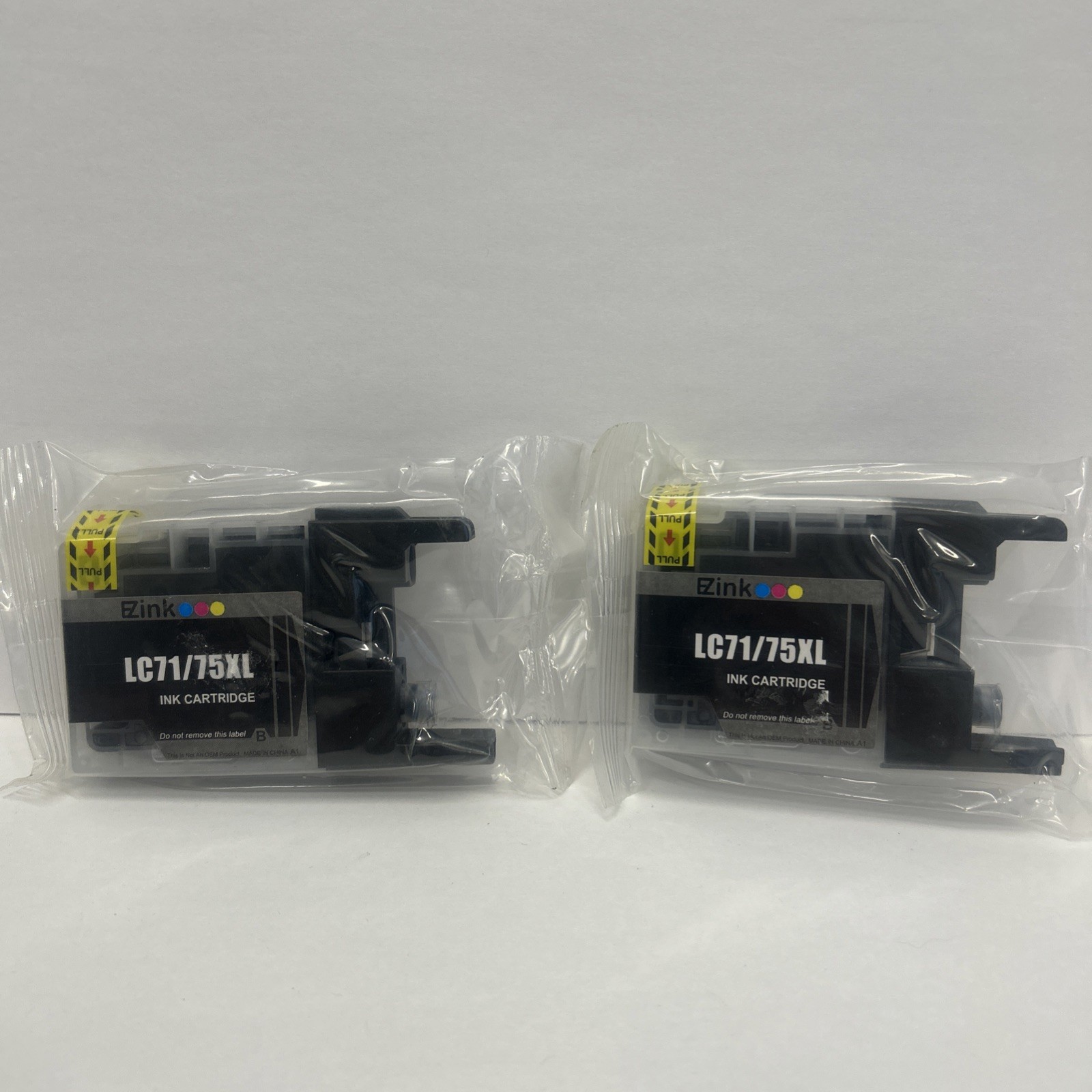 LC71/75XL ink Black, Yellow, Magenta, Cyan.   2 ink cartridges. 