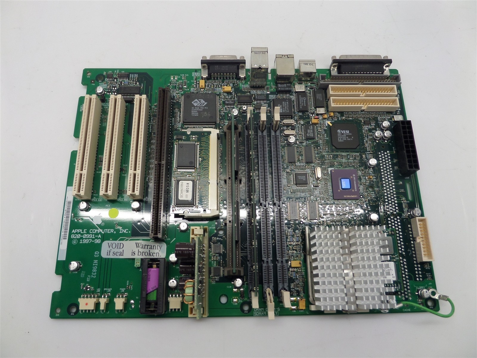 Vintage Apple PowerMac G3 820-0991-A Logic Board