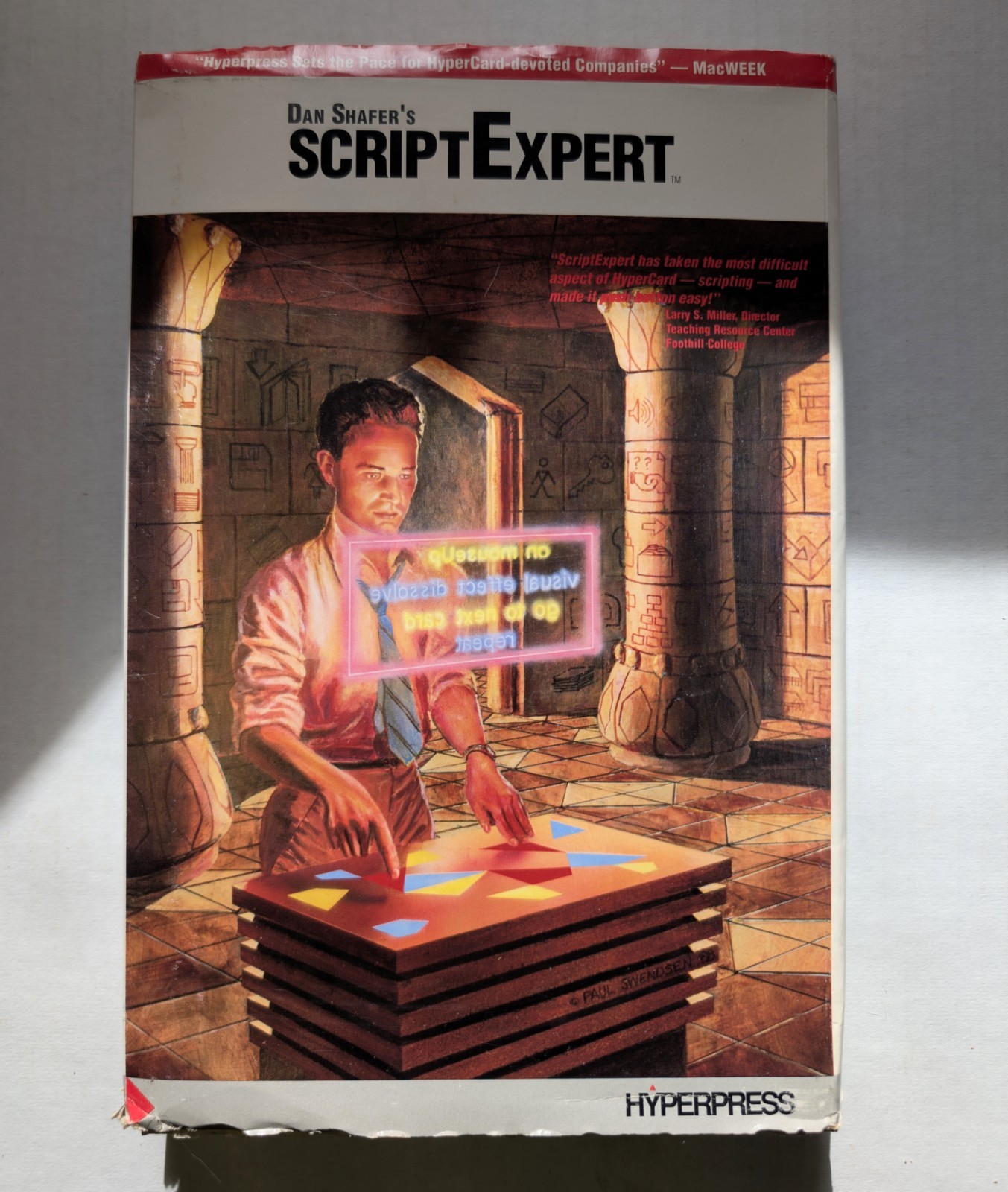 Vintage Dan Shafer’s Script Expert Programming For HyperCard For Macintosh 1988