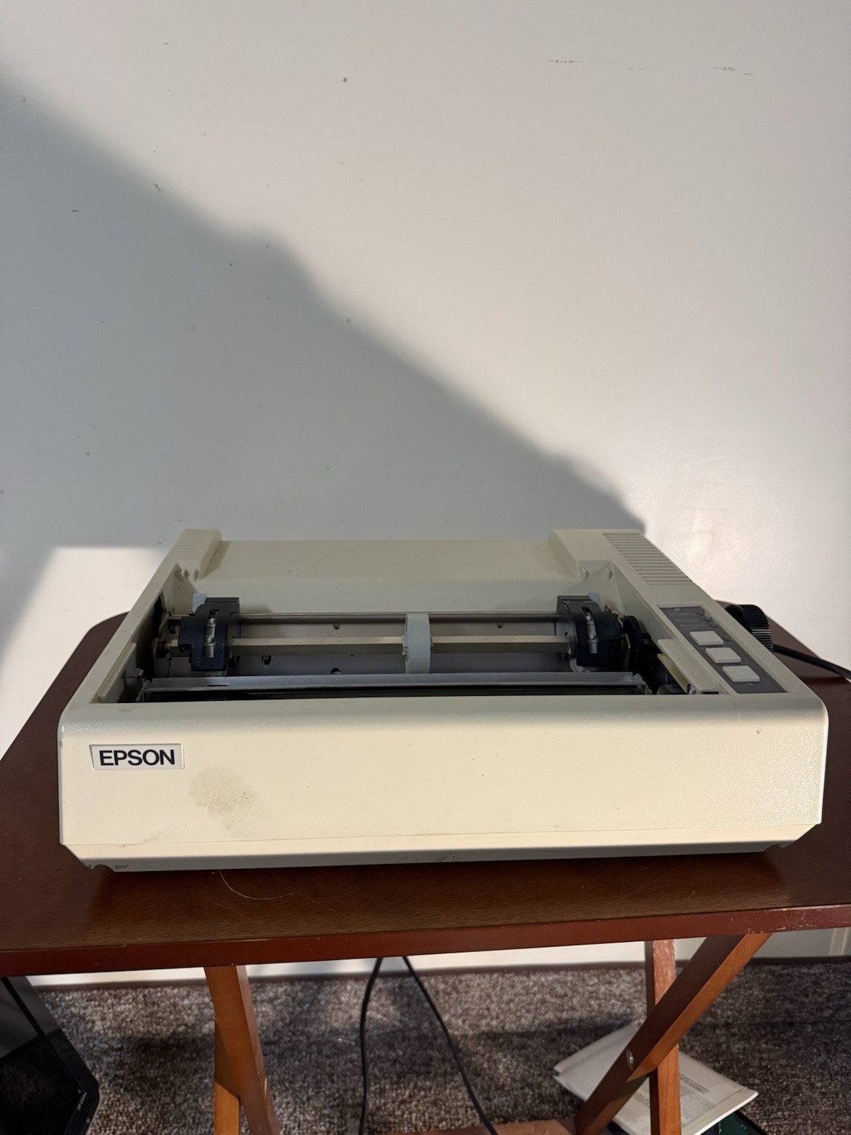 Vintage Epson MX-80 Dot Matrix Terminal Printer Model MX-80 Made in Japan READ