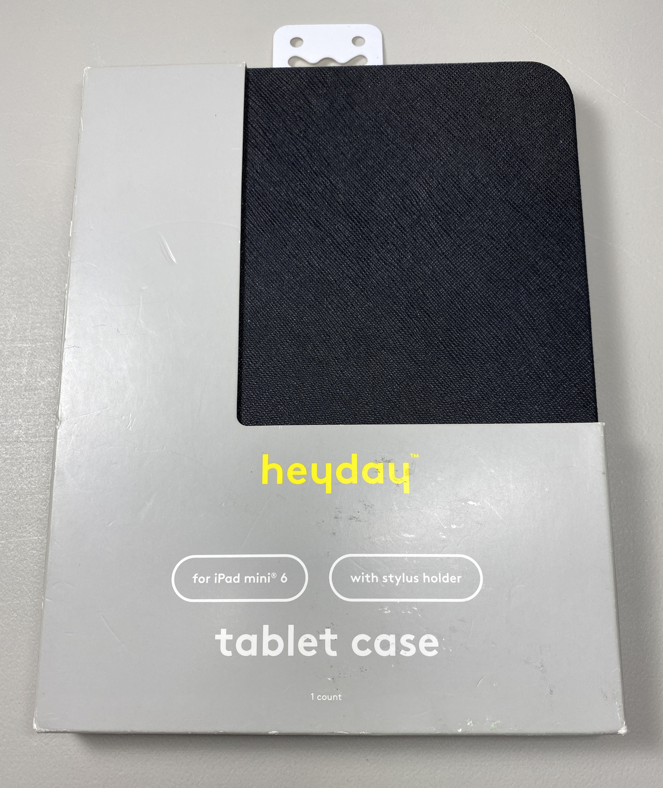 Apple iPad Mini and Pencil Case - heyday Black Saffiano
