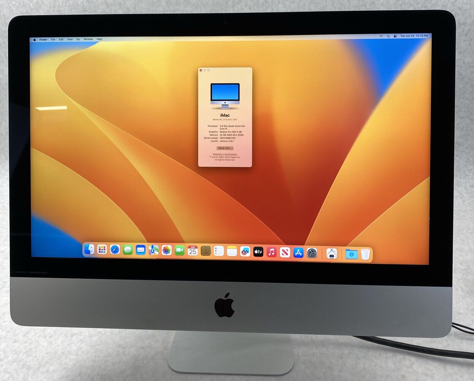 Apple A1418 iMac 21