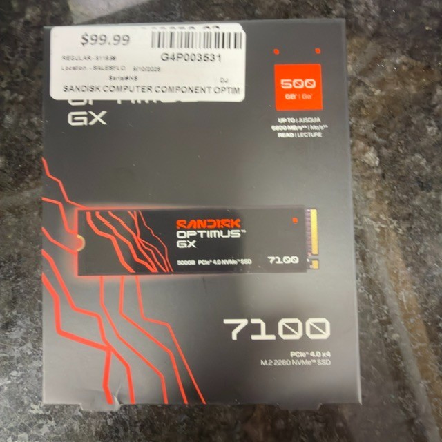 SANDISK OPTIMUS GX 7100 500Tb (G4P003531)