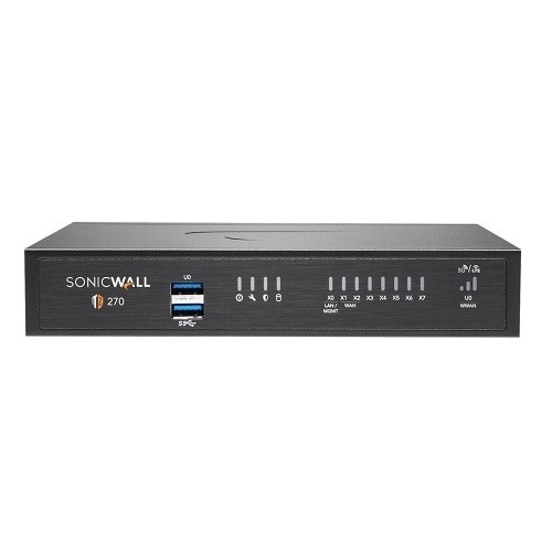 SonicWall TZ270 TotalSecure Advanced Edition 1-Yr 02-SSC-6843 NEW FACTORY SEALED