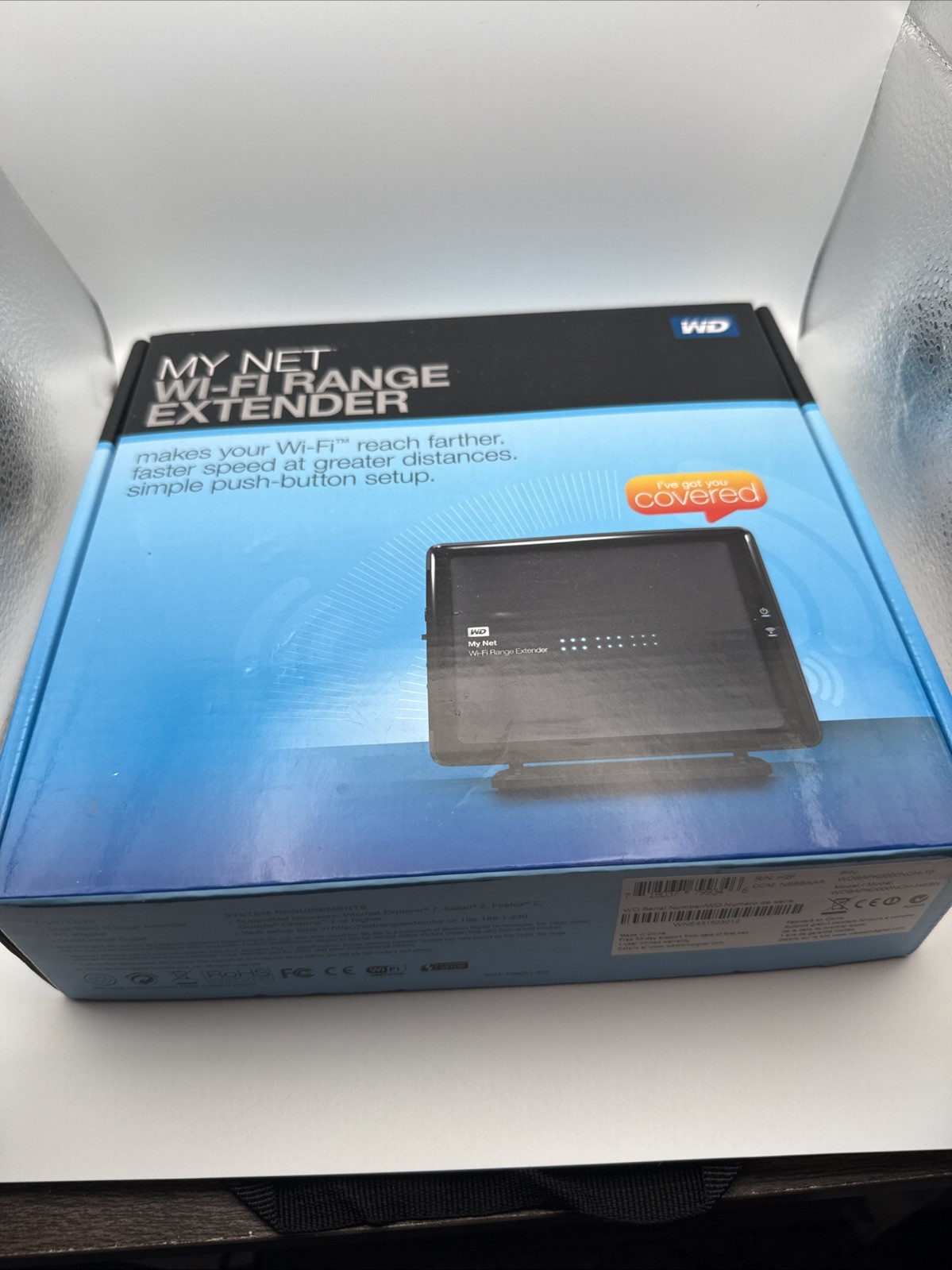 Western Digital WDBMRD0000NBL WD My Net AC Bridge 4-Port Gigabit WiFi